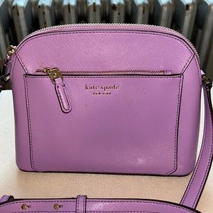 Kate Spade purple cross body purse